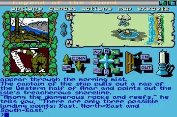 Legend of the Sword screen shot game playing